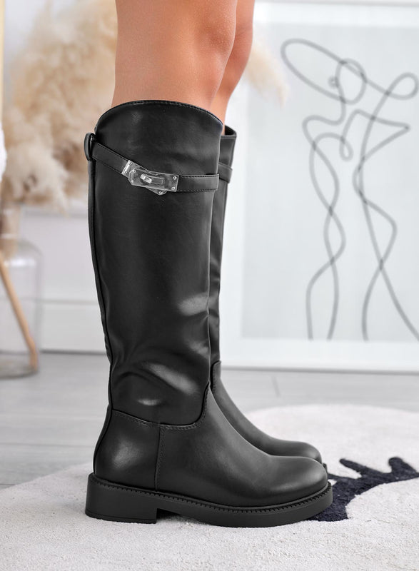 MARZIA - Bottines noires à bride