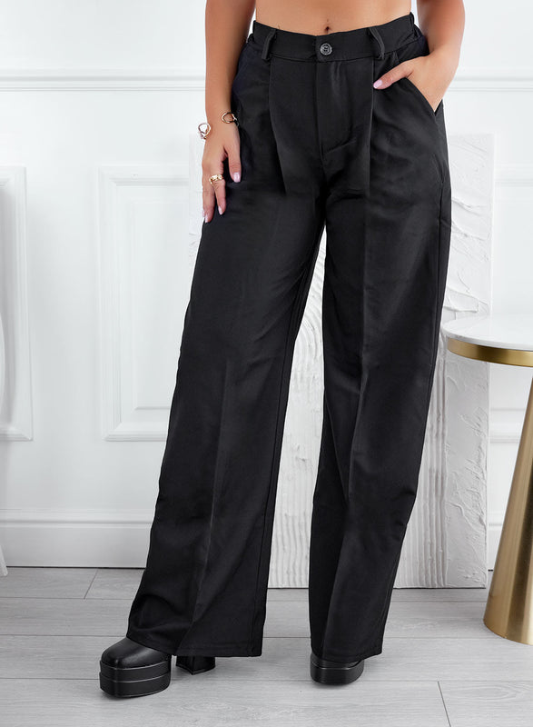 Pantalon palazzo noir