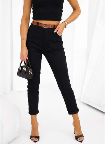 Pantalon noir skinny
