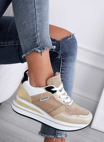 VITAL - Baskets dorées laminées avec inserts