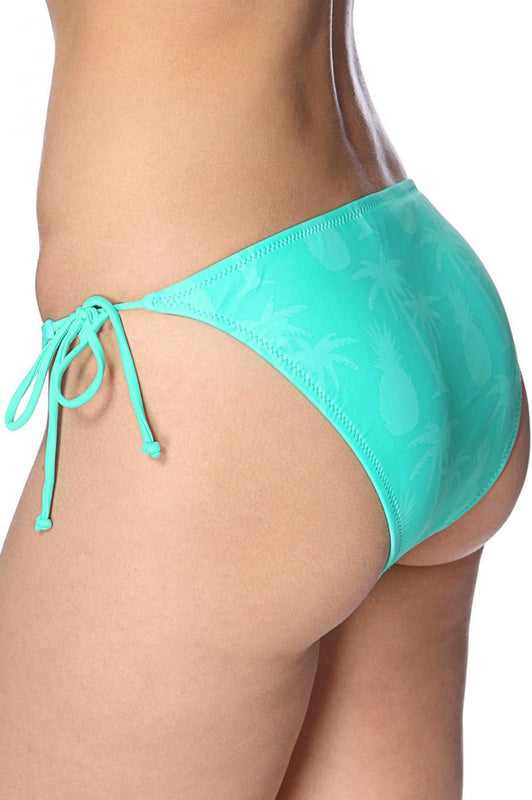 Culotte de bikini avec attaches latérales vmellie vert
