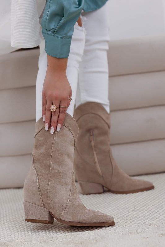 Bottines camperos boue